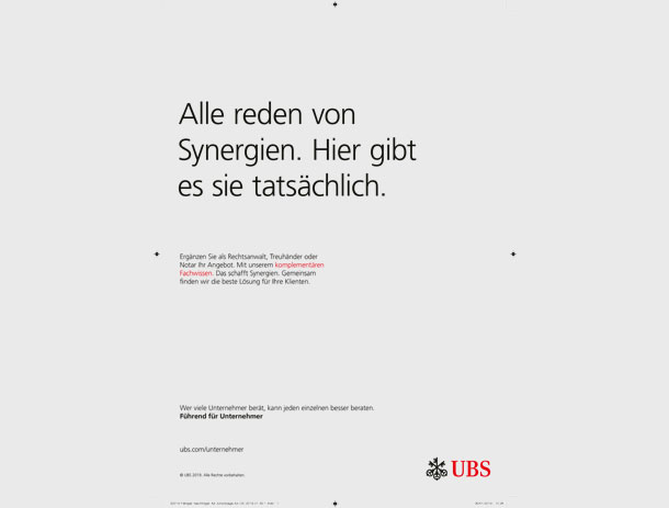 Read more about the article B2B-Anzeige für UBS
